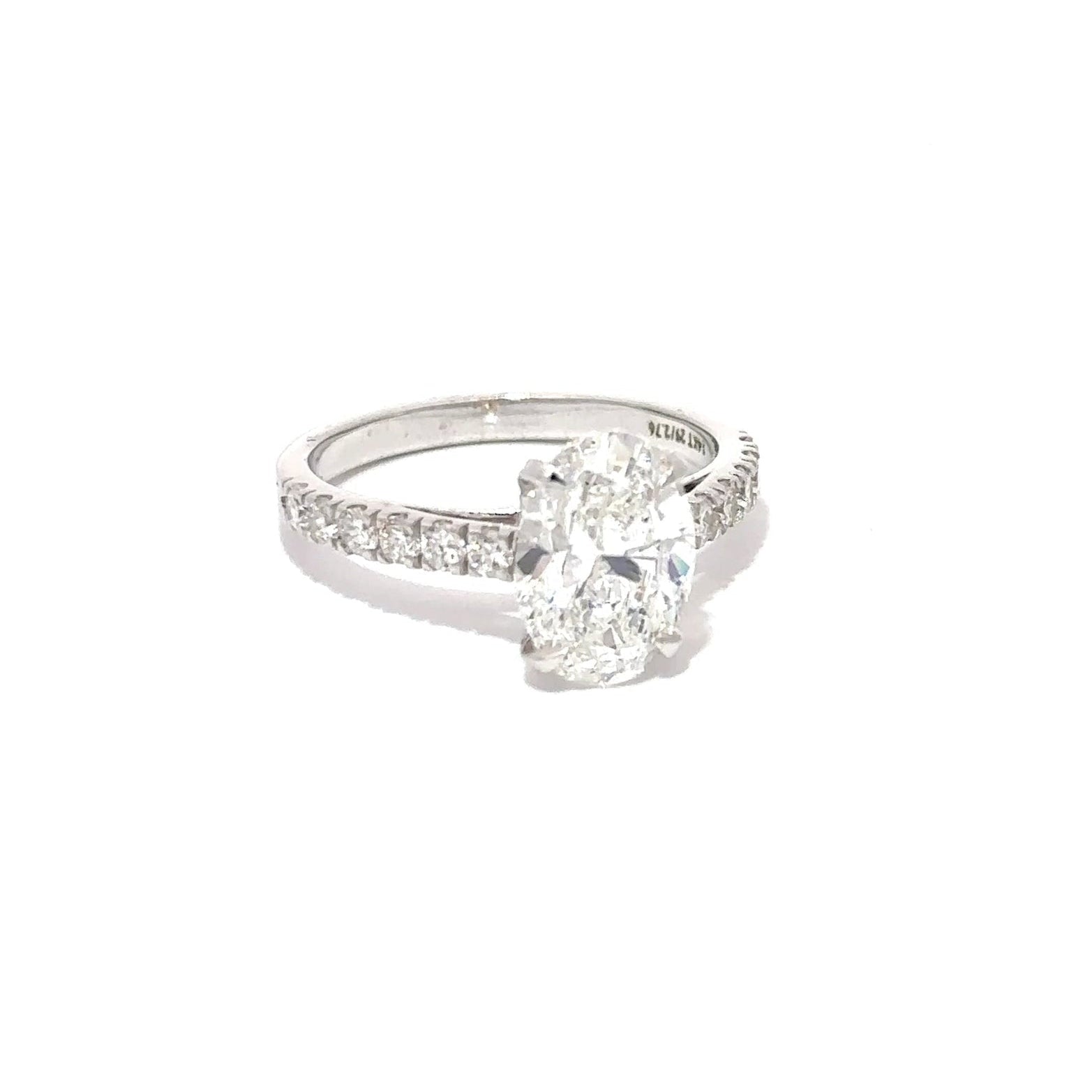 2 Carat Oval Engagement Ring