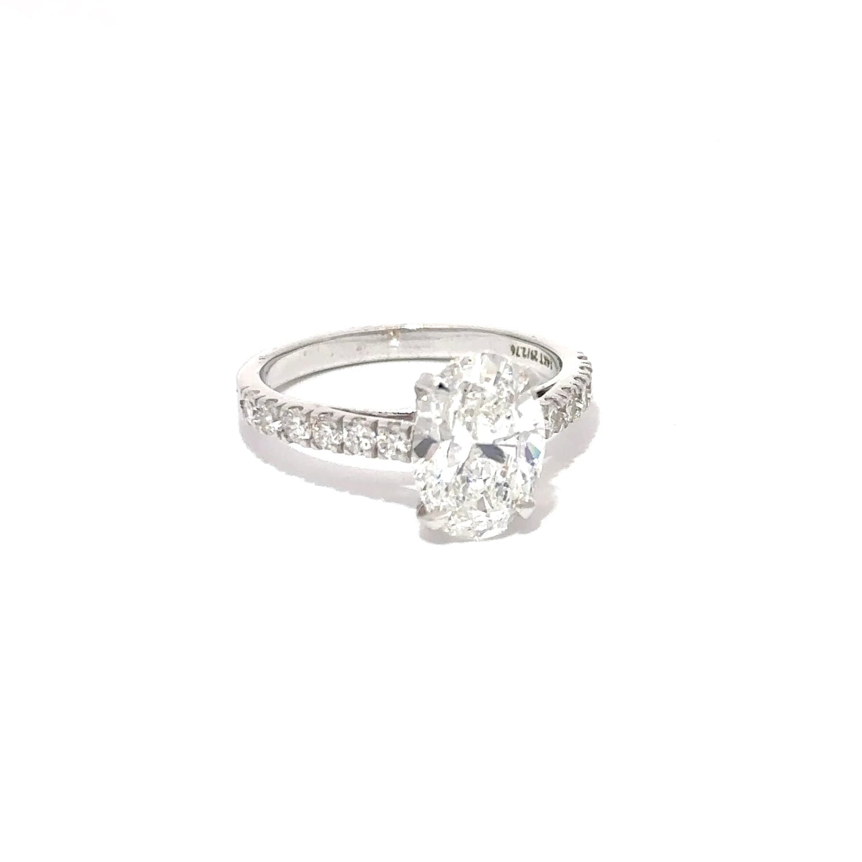 2 Carat Oval Engagement Ring