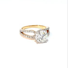 2 Carat Round Diamond Engagement Ring