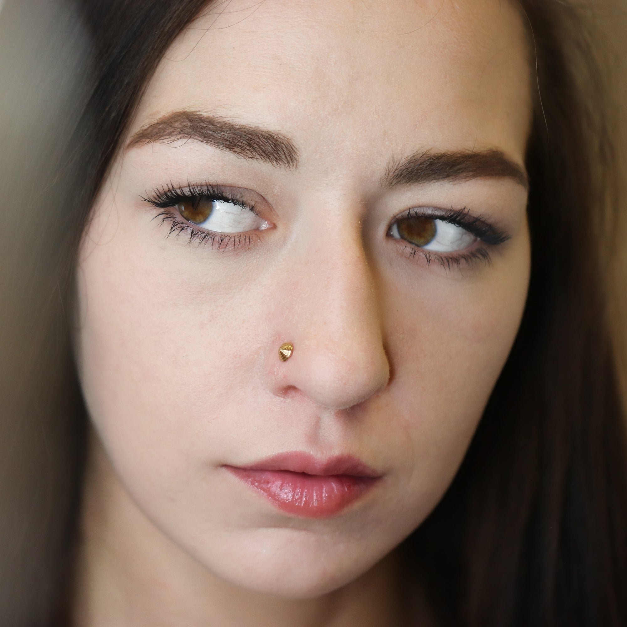 Gold Nose Pin (18K)