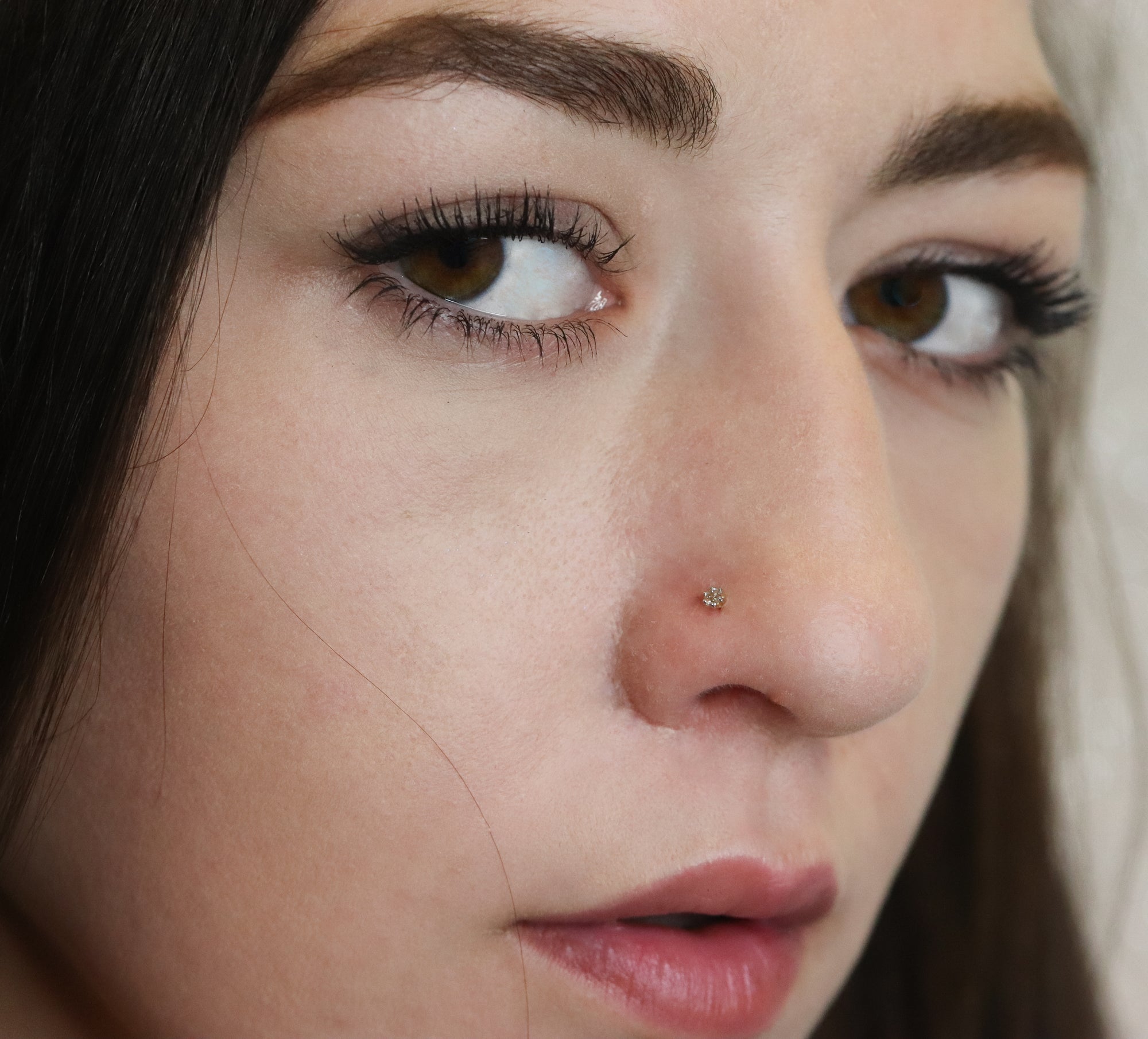 Diamond Nose Stud (18K)
