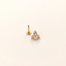 Cloverleaf Diamond Nose Pin (18K)