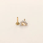 Diamond Nose Pin (18K)