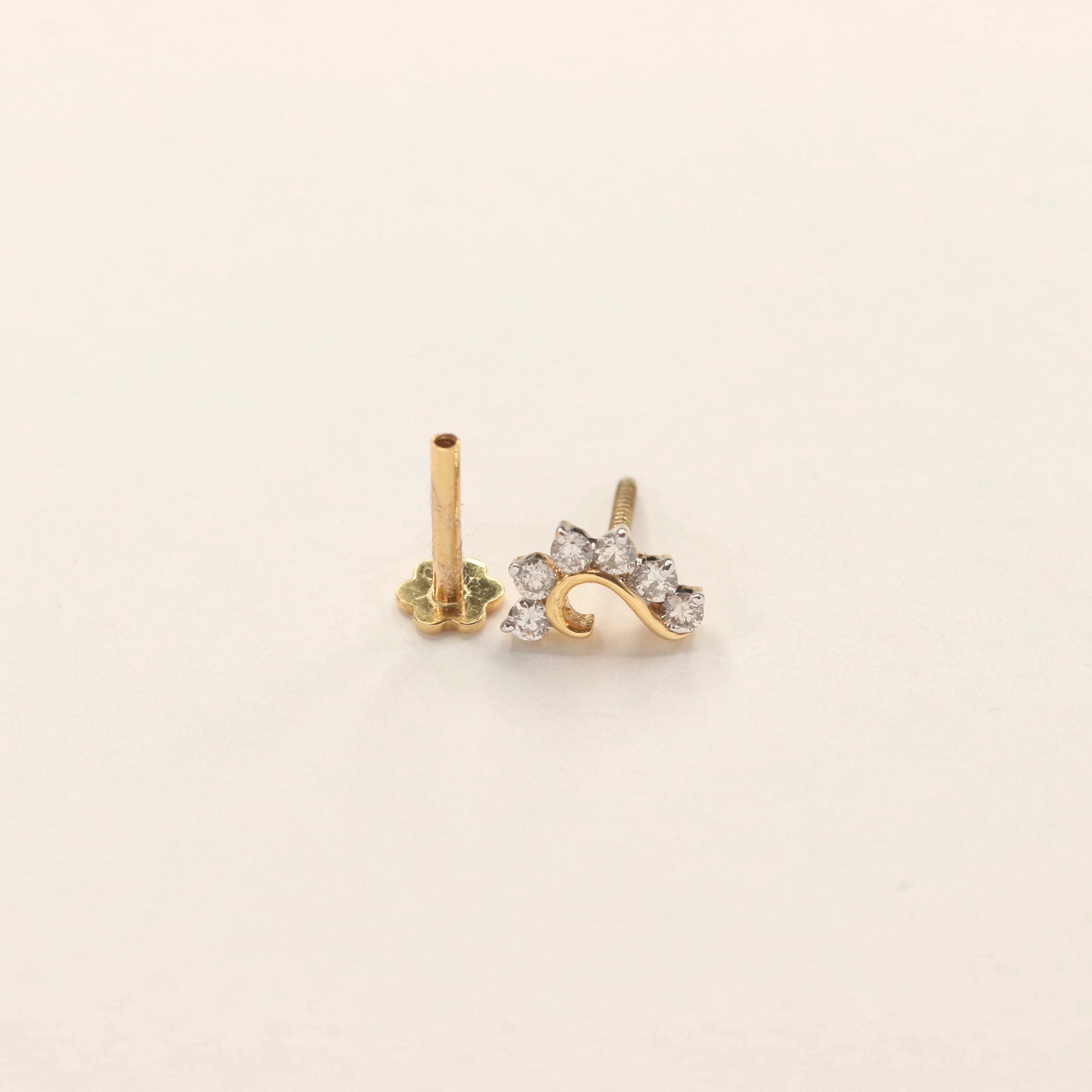 Diamond Nose Pin (18K)
