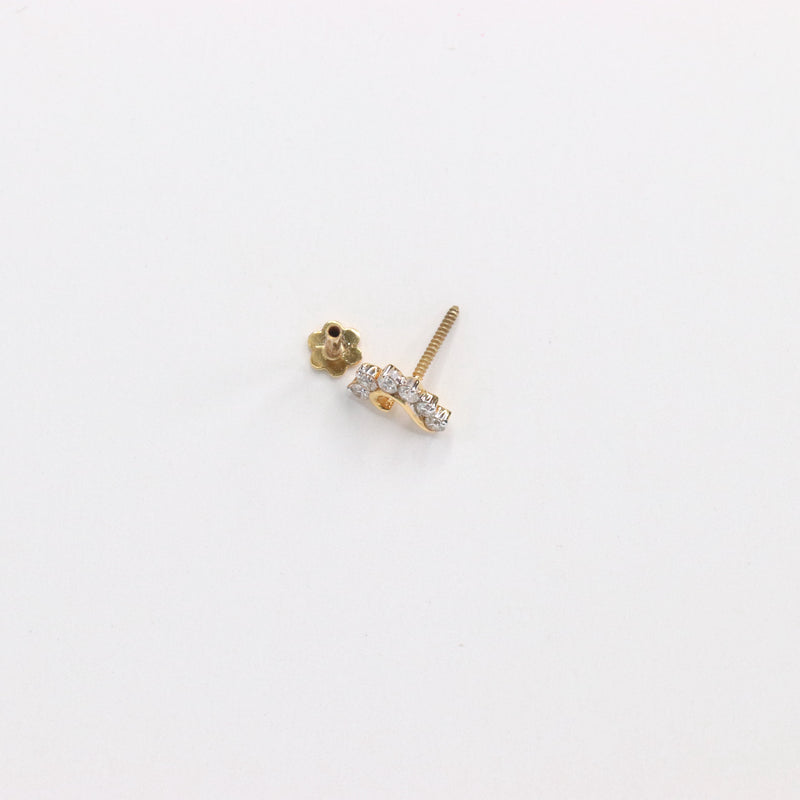 Diamond Nose Pin (18K)