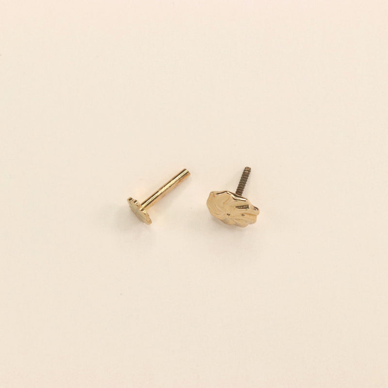 Gold Nose Pin (18K)