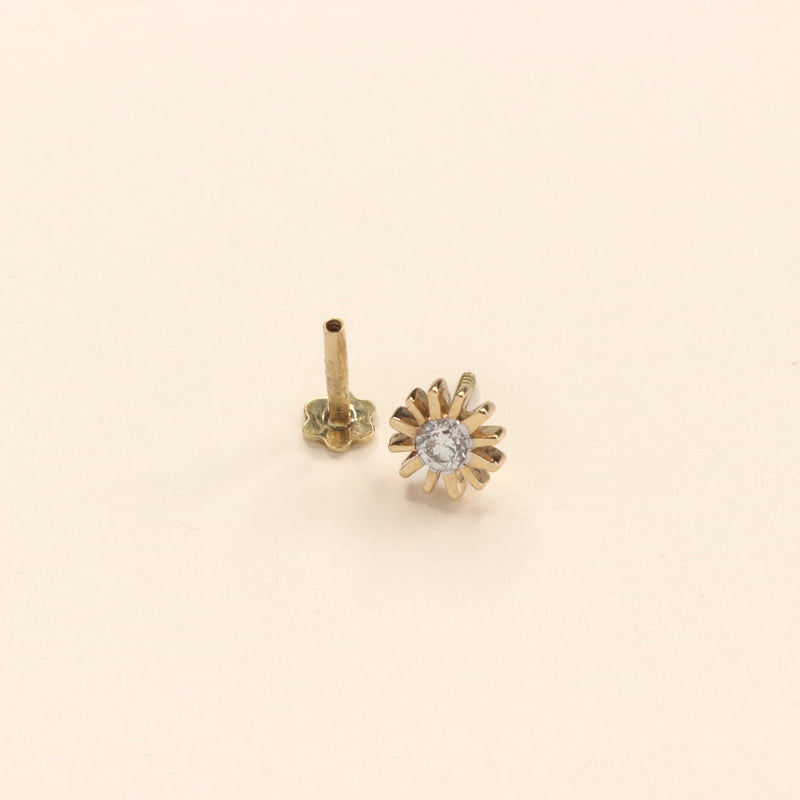 The Sun Nosepin with Diamond (18K)