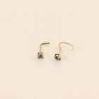 Royal Blue Nose Pin (18K)