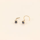 Royal Blue Nose Pin (18K)