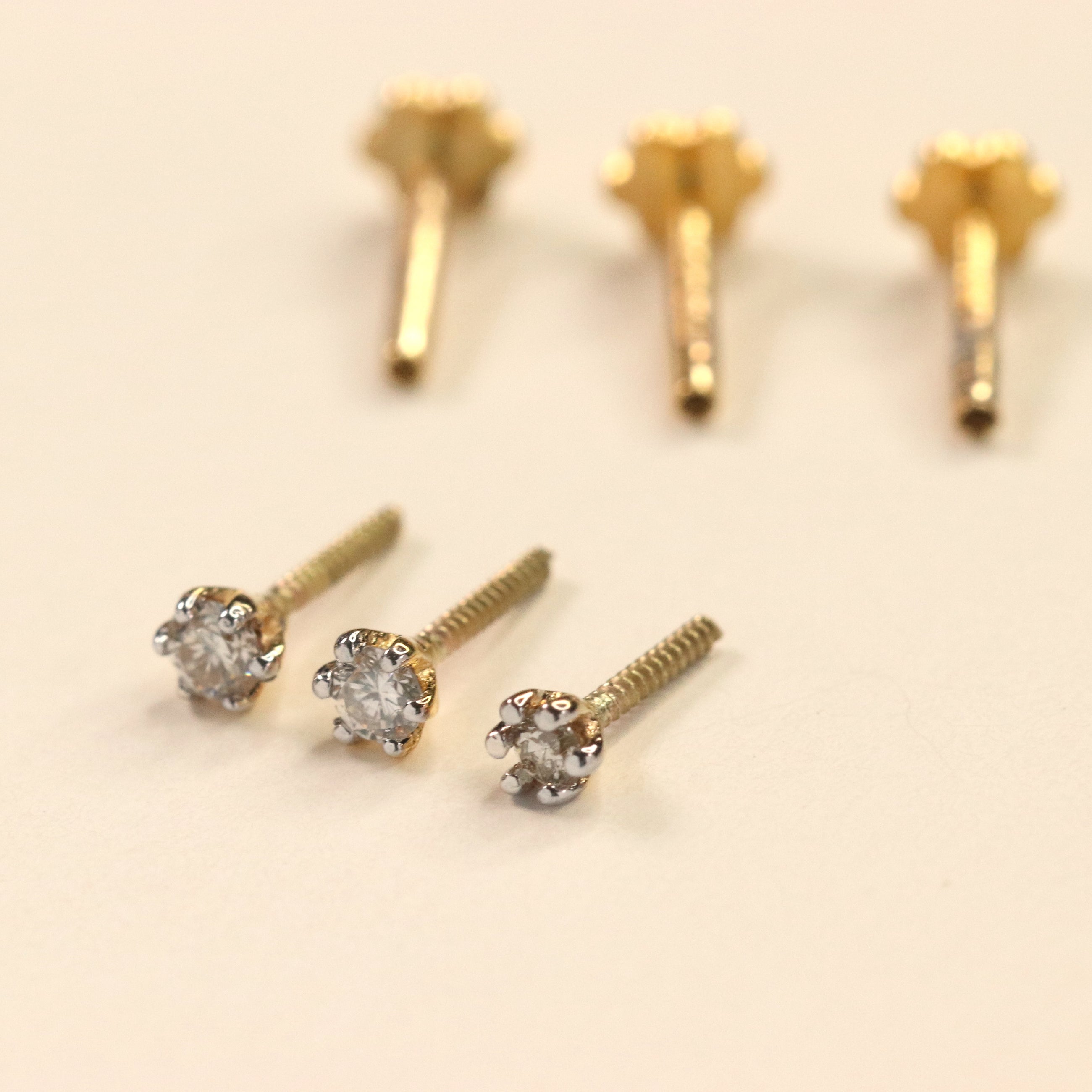 Diamond Nose Stud (18K)
