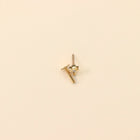 Crucifix Diamond Nose Pin (18K)