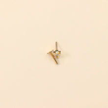 Crucifix Diamond Nose Pin (18K)