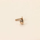Minimalist Gold Nose Stud (18K)