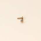 Minimalist Gold Nose Stud (18K)