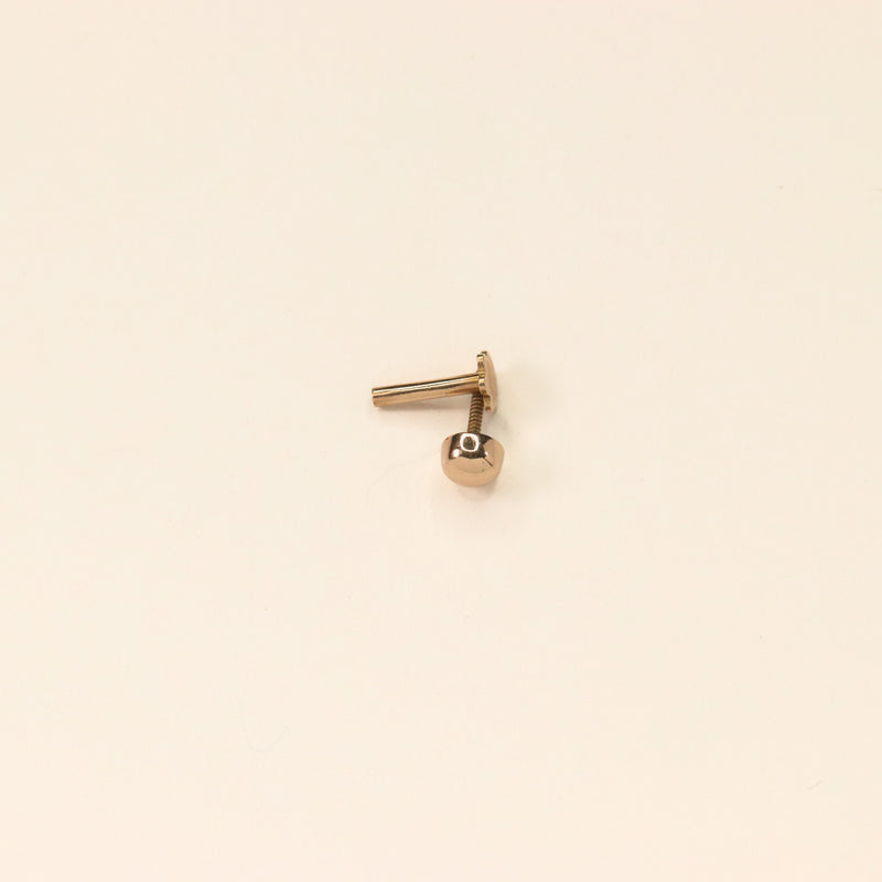 Minimalist Gold Nose Stud (18K)