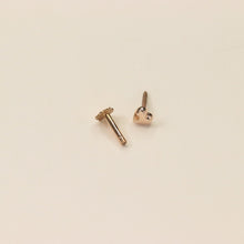 Gold Heart Nose Pin (18K)