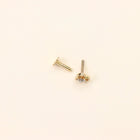 Heart Nose Pin with Diamonds (18K)