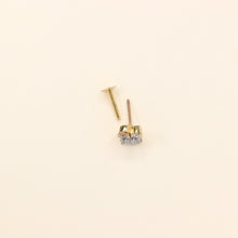 Butterfly Nose Pin with Diamonds (18K)