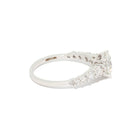 Lab Grown Diamond Ring in White Gold