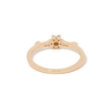 The Fleur Diamond Ring in Gold 10/14/18k