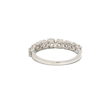 Half Eternity Band in Diamonds and White Gold