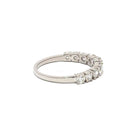 Half Eternity Band in Diamonds and White Gold