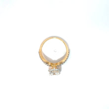 2 Carat Round Diamond Engagement Ring Top 