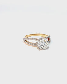2 Carat Round Diamond Engagement Ring Video