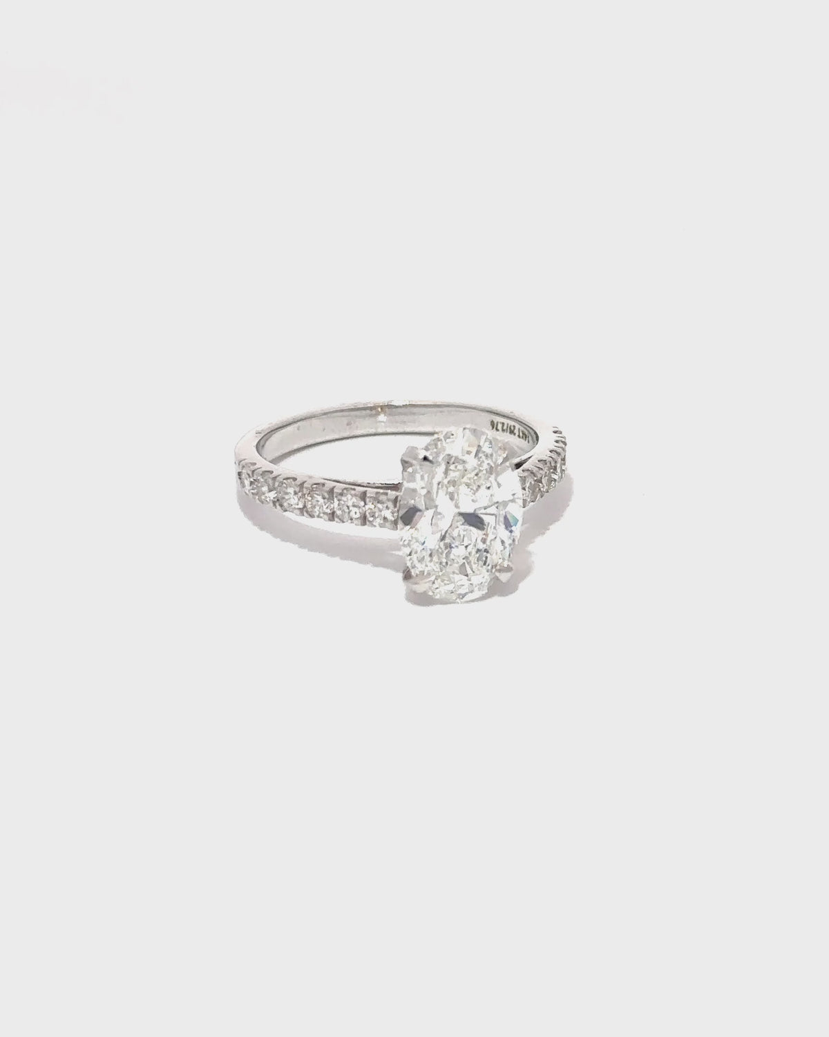 2 Carat Oval Ring Video